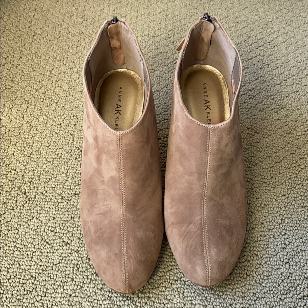 Anne Klein • iFlex Suede Wedge Bootie